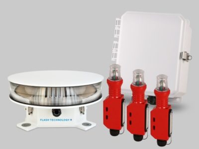 Vanguard Red FTS 371 SMART | LED red light controller | FAA aviation obstruction lighting | Tower types A0 - A1