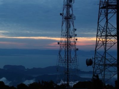 Broadcast communications towers