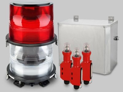 FTB 324 Dual Medium Intensity L-864/L-865 Xenon Obstruction and Tower Lighting System