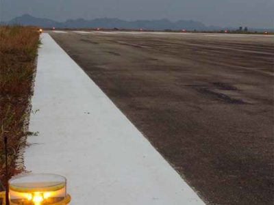 Yakubu Gowan Jos airport lights